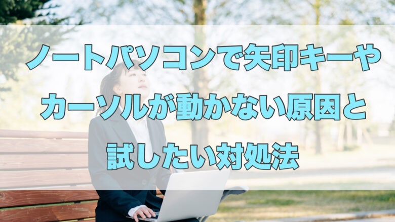 ノートパソコンで矢印キーやカーソルが動かない原因と試したい対処法 オンライン総合研究所